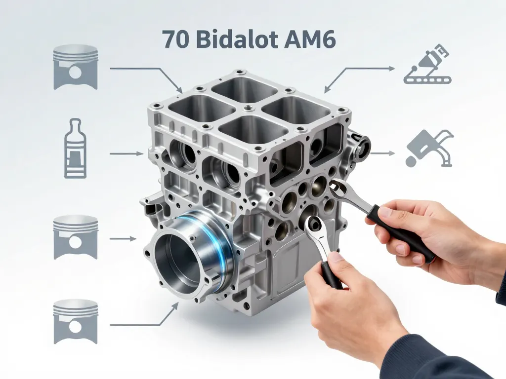 Diagramme montage kit 70 bidalot am6