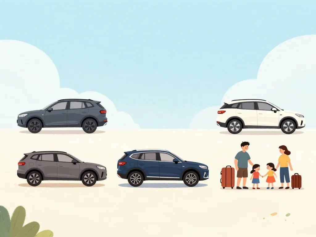 Comparaison alternatives suv toyota traverse pour famille
