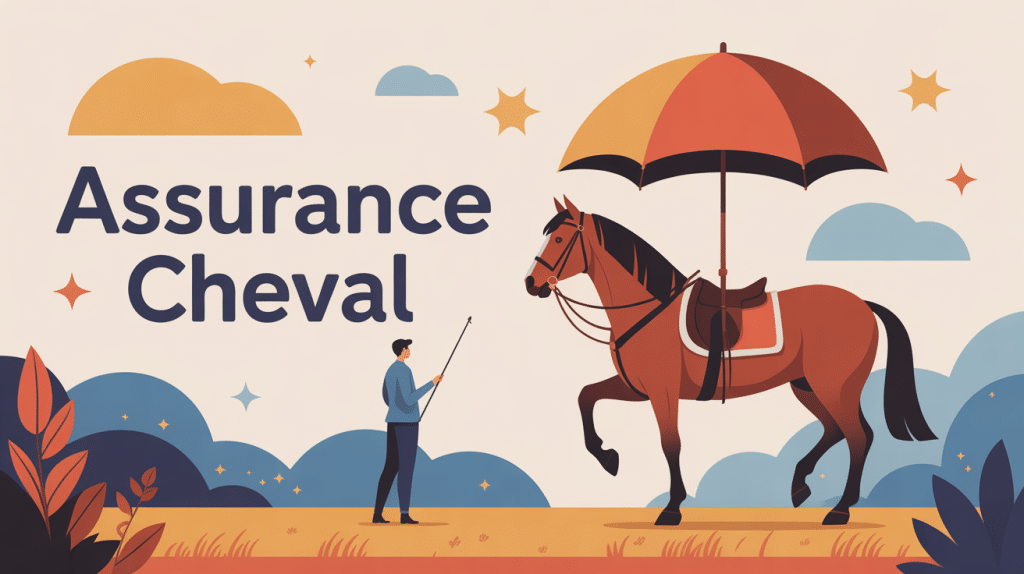 assurance cheval prix illustration bulle protection