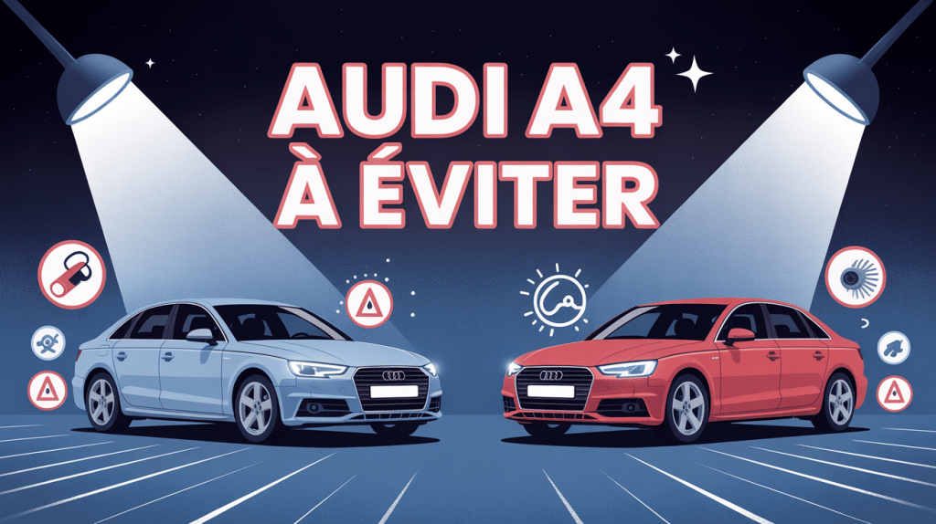 illustration achat audi a4 modèle à éviter