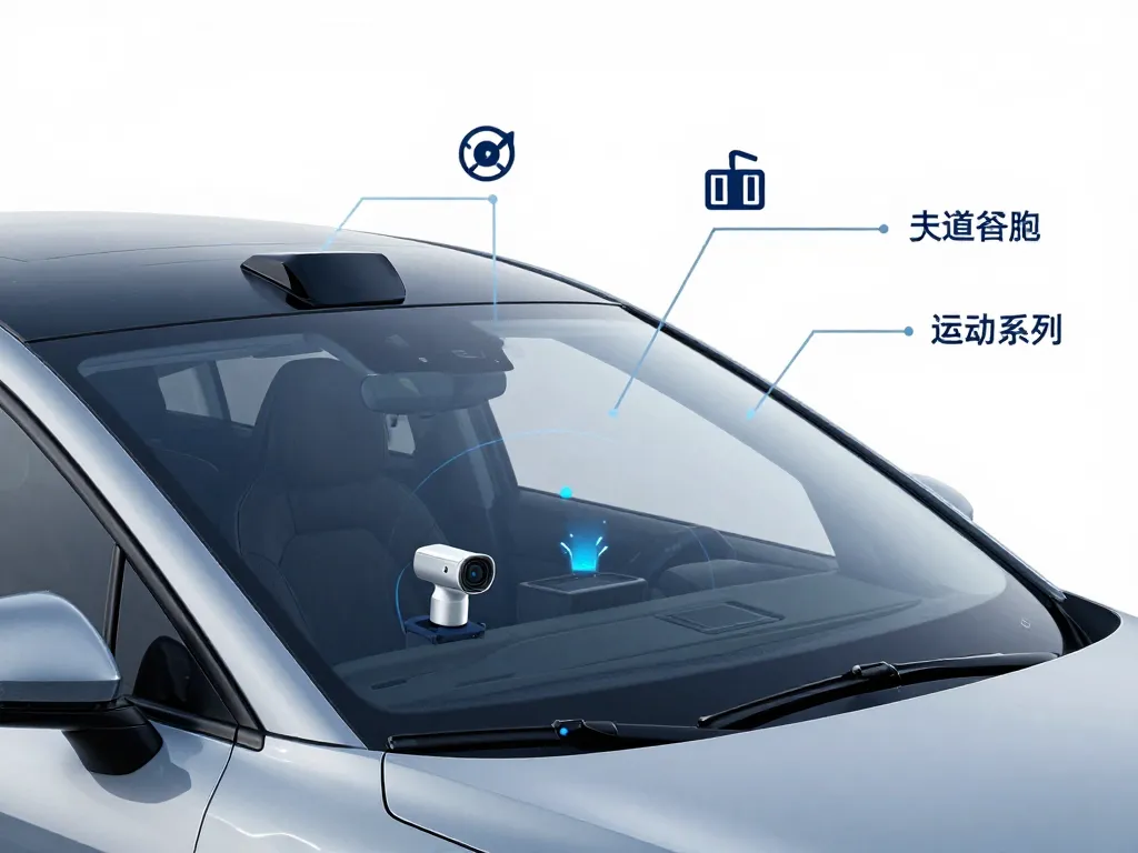 schéma autoglassfrance.fr technologies ADAS vitrage moderne