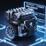 illustration moteur peugeot avec code p2563