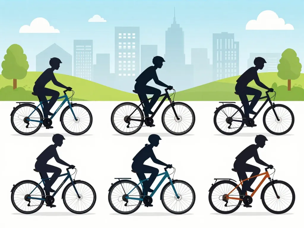 Visuel xds bike différents types et usages