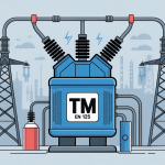Illustration globale du disjoncteur tm en 125 en installation électrique
