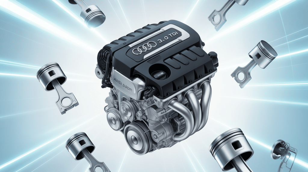 durée de vie moteur audi 3.0 tdi illustration moderne