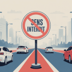 j'ai pris un sens interdit sans faire expres, risques et reflexes en voiture