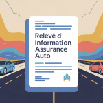 je n'ai pas de relevé d'information assurance auto document graphique