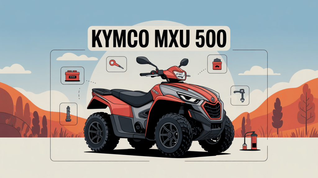 kymco mxu 500 problème illustration causes et solutions