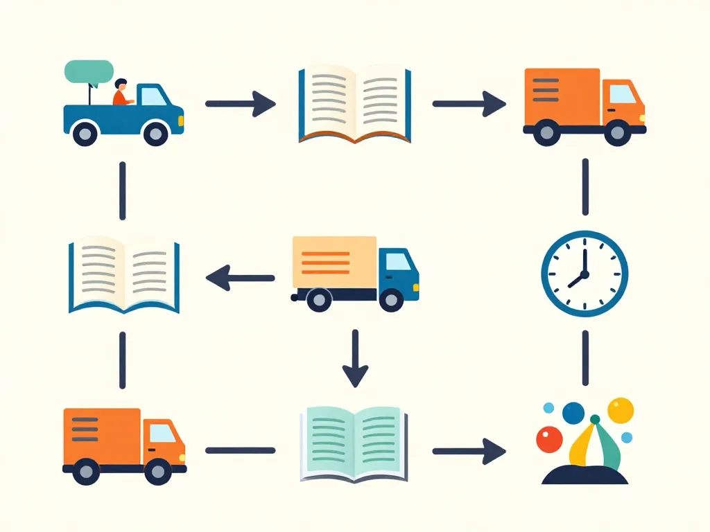 étapes pour lire ticket chronotachygraphe visuel abstrait