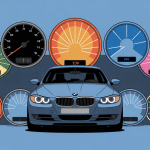 illustration tableau bord liste voyant bmw serie 3 e90