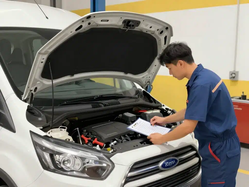 inspection moteur puma ford transit avant achat