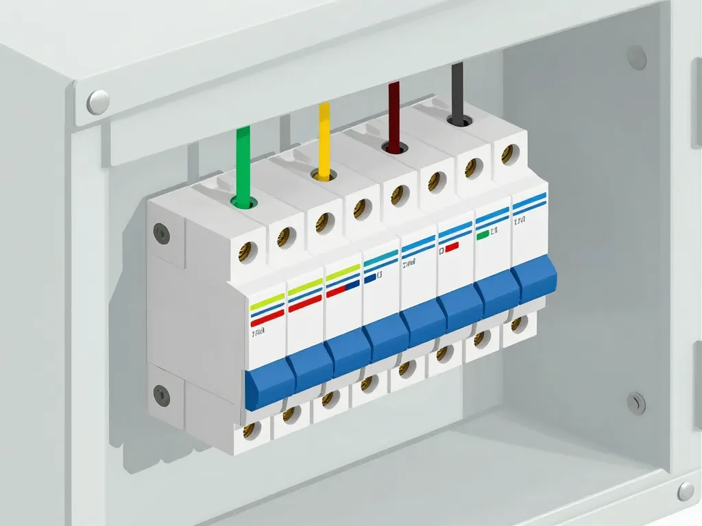 Schéma du disjoncteur p20e8 et protection électrique