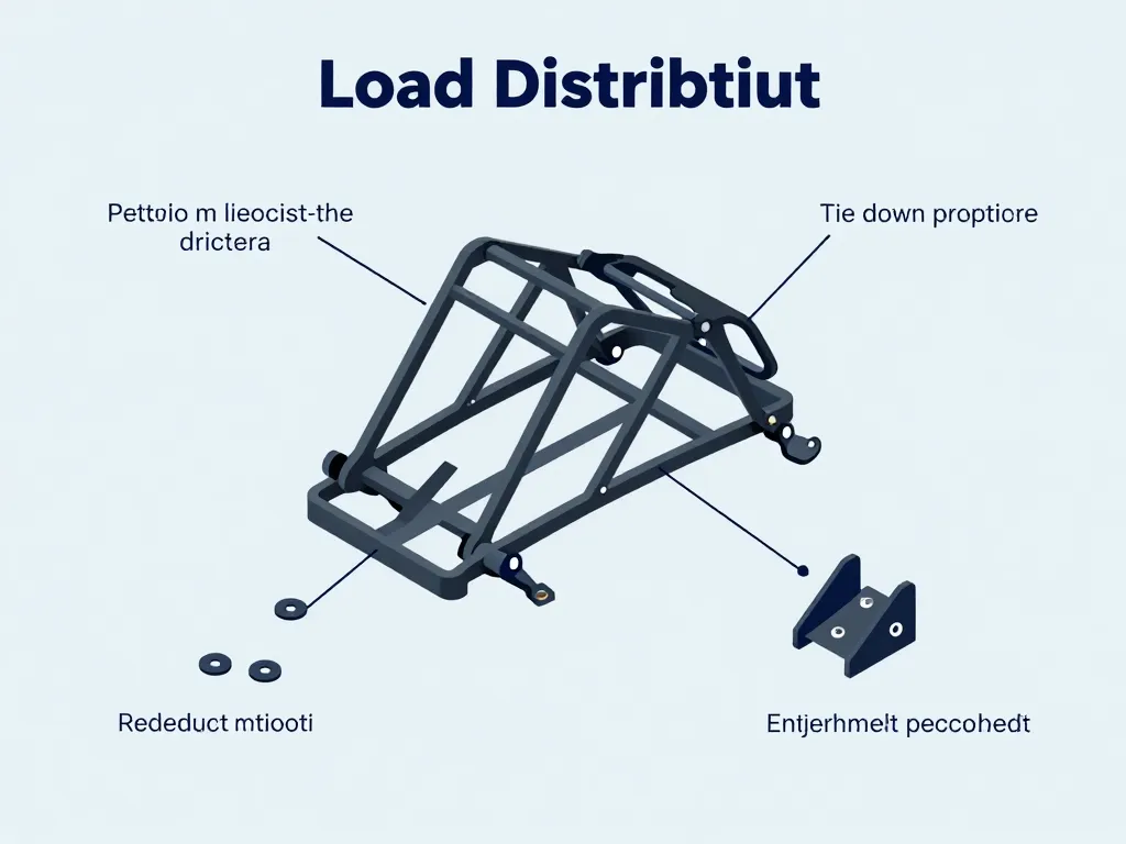 porte moto attelage diagramme technique sécurité