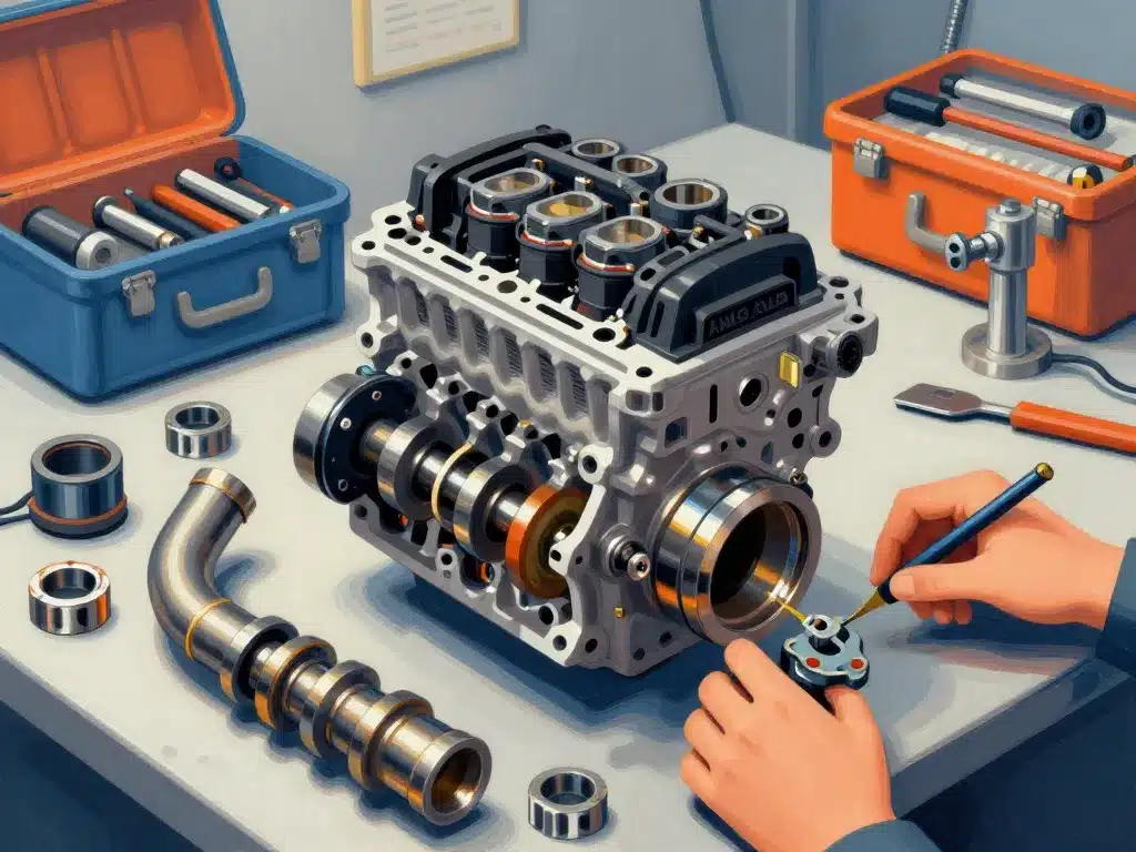 configuration kit 77 stage 6 fonte am6 pièces performance