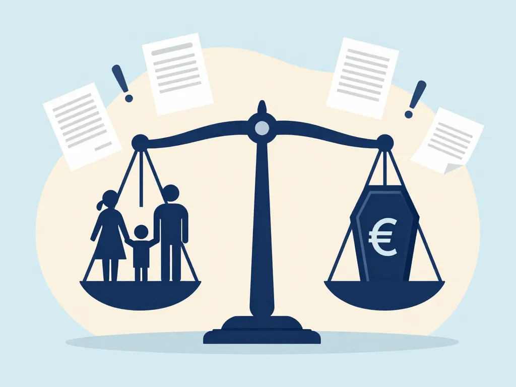 symbole droit refus de payer les frais d’obsèques