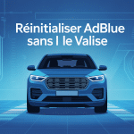 Illustration réinitialiser adblue sans valise véhicule technologique