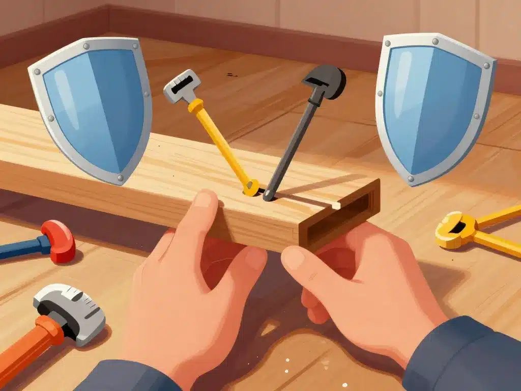 Réparations plancher qui s’affaisse assurance maison image symbolique