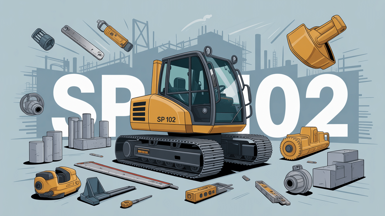 sp 102 utilisé en chantier et atelier industriel