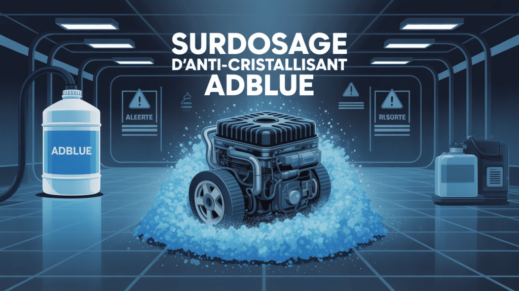 surdosage anti-cristallisant adblue alerte cristaux moteur