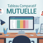 illustration tableau excel comparatif mutuelle