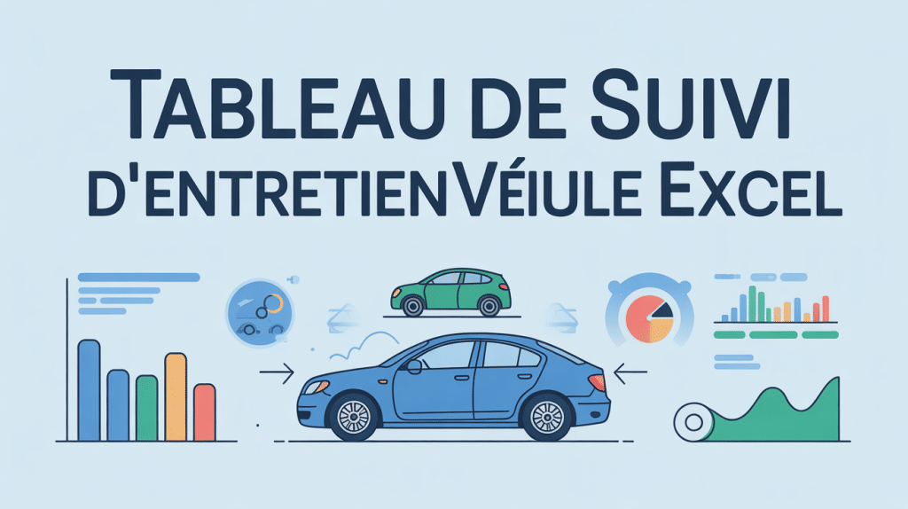 tableau suivi entretien véhicule excel gratuit visuel