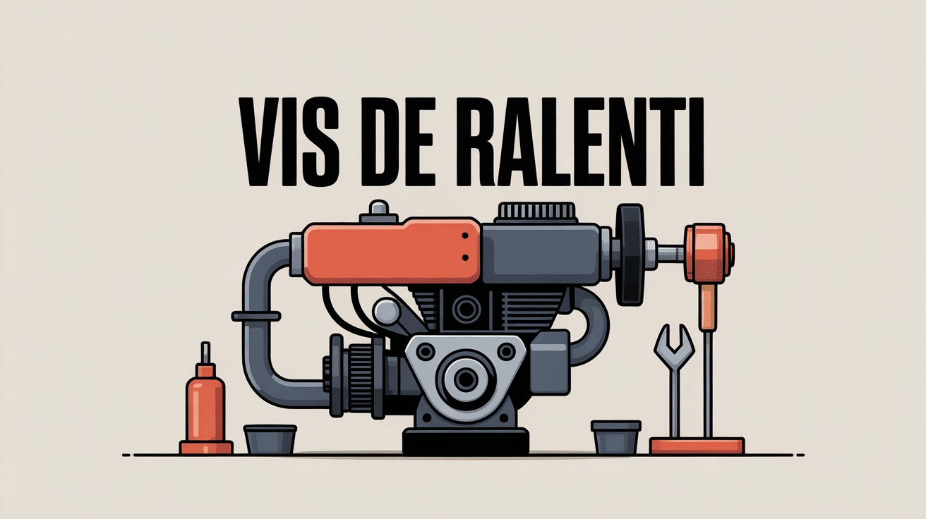 illustration fonctionnement vis de ralenti moteur