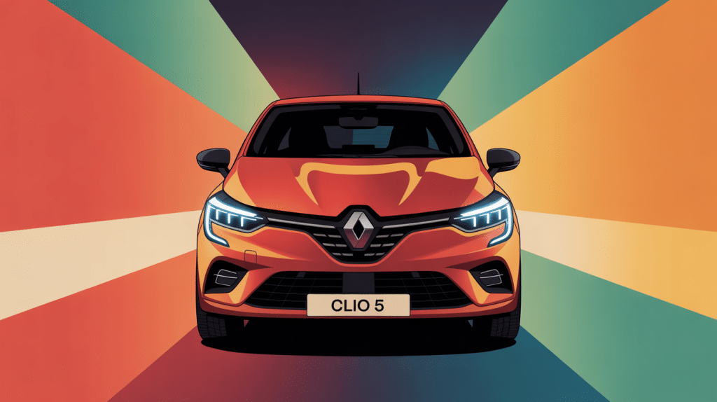 Illustration voyant clio 5 combiné lumineux