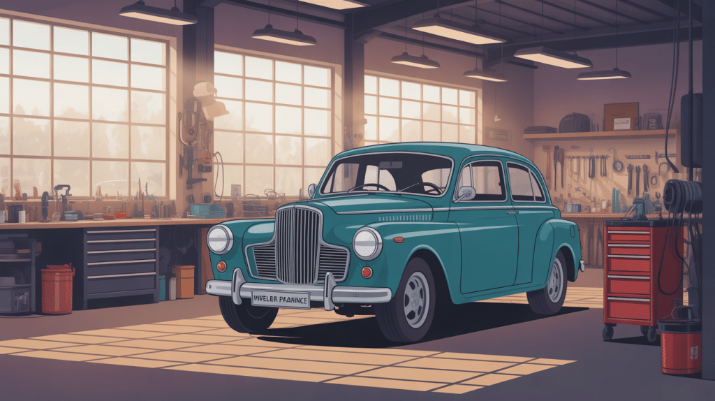 wheeler dealer france annonce voiture à vendre illustration atelier restauration