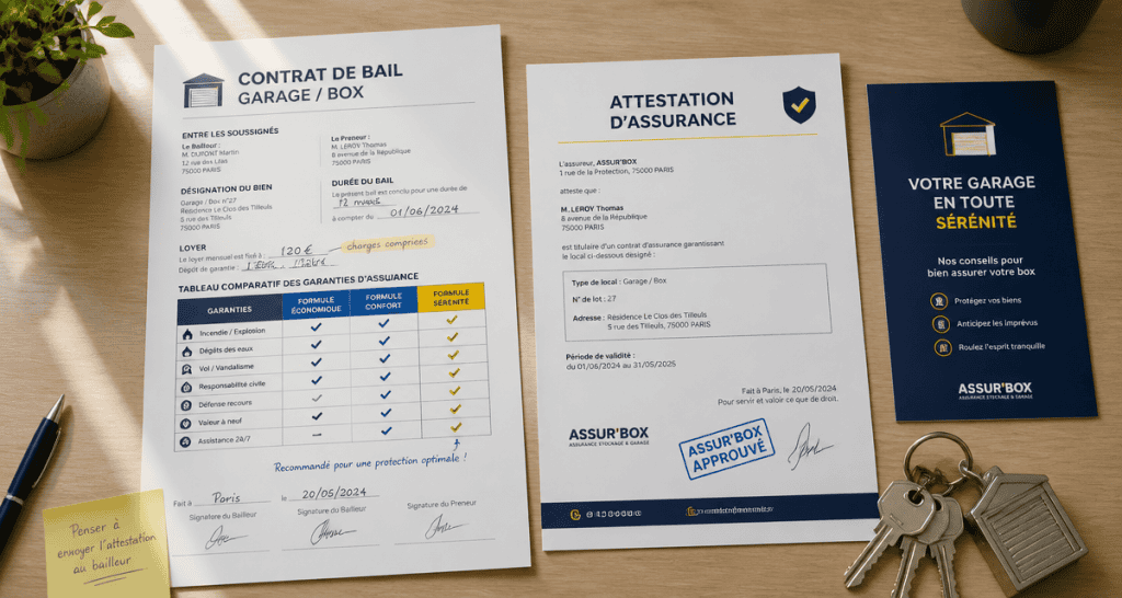 assurance pour location garage contrat et garanties