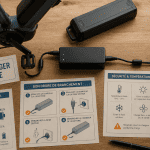 charger velo electrique batterie sur etabli