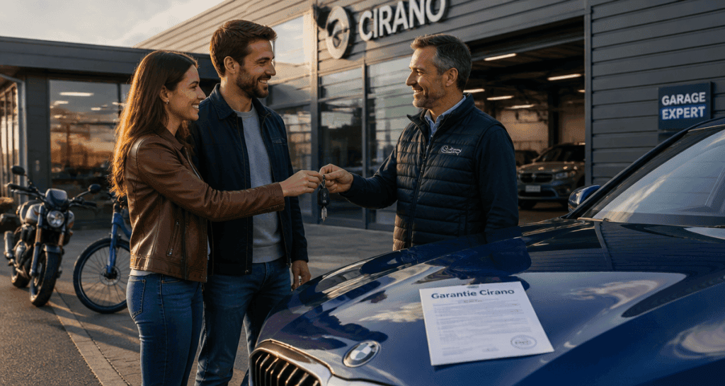 cirano garantie échange clés garage