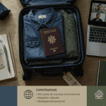 commuting def, bureau partagé, expatriation, télétravail