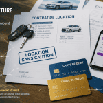 location voiture particulier sans caution, documents et clés