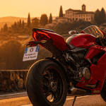 panigale v2 prix moto rouge campagne italienne