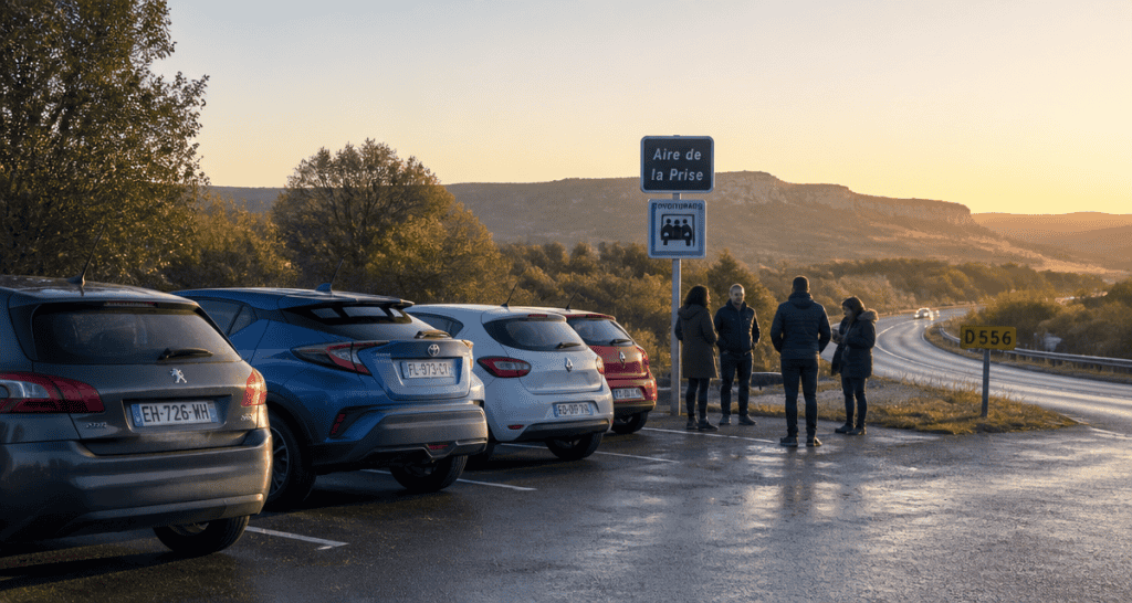 pertuis parking covoiturage voitures aube