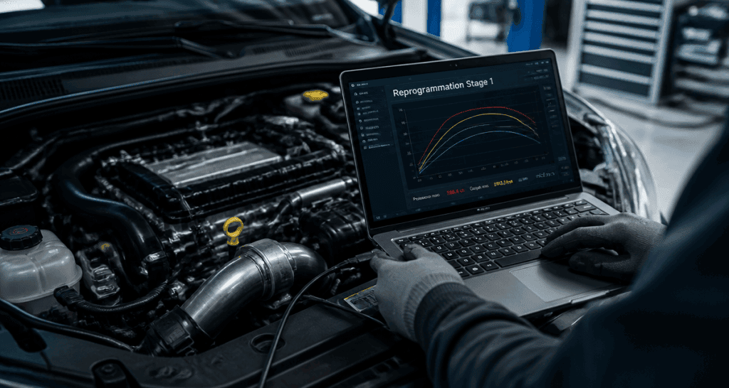 stage 1 voiture assurance moteur diagnostic
