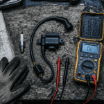 tester bobine allumage moto sur établi