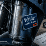 Vérifier numéro de série motocross sur cadre