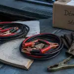 branchement cable batterie voiture cables et pince crocodile