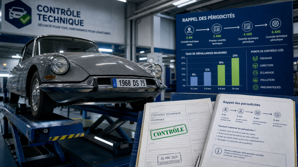 Controle technique annuel voiture : 10 ans et changements