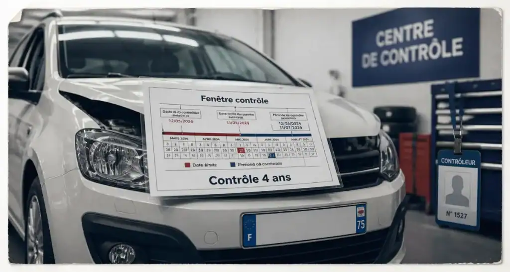 Controle technique pour voiture neuve : échéance 4 ans