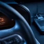 defaut moteur : voyant moteur orange sur tableau de bord avec diagnostic OBD