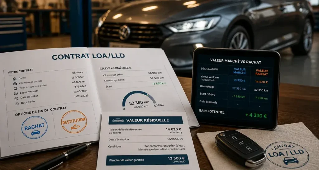 Fin de leasing voiture que faire : rachat, restitution, éviter frais