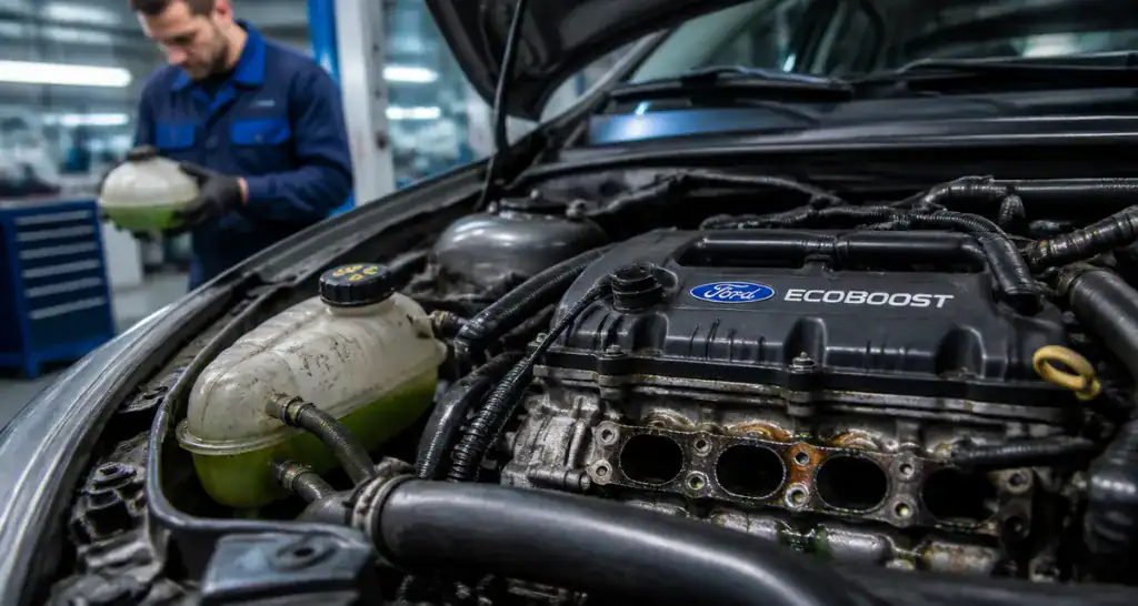 moteur 1.5 ecoboost problème sous capot ford focus