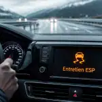 Voyant entretien ESP allumé dans voiture