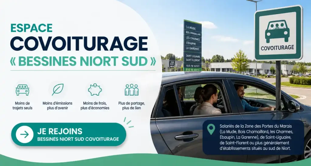 Espace Covoiturage «Bessines Niort Sud»