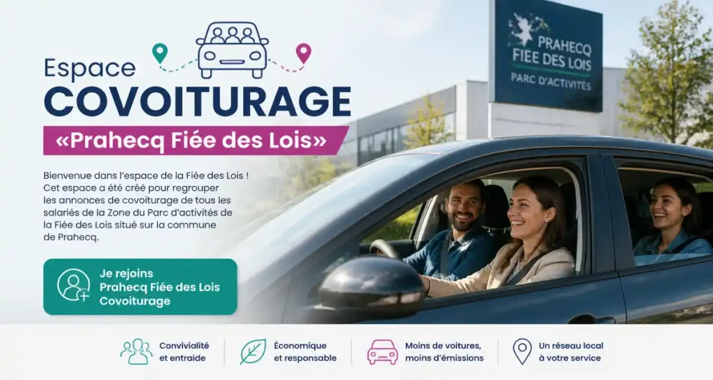 Espace Covoiturage «Prahecq Fiée des Lois»