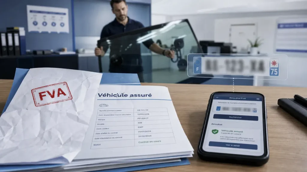 Controle assurance voiture : FVA 72 heures si la plaque n’apparaît pas
