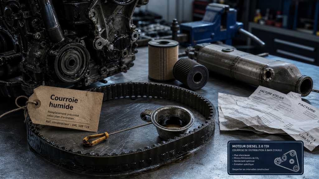 Fiabilité moteur ford 2.0 ecoblue 170 : courroie humide et FAP au garage