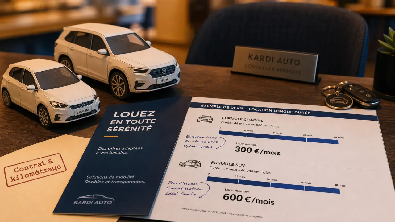 Location voiture longue durée Leclerc tarif 300 €/mois